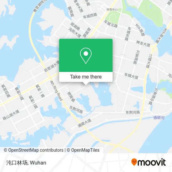 沌口林场 map