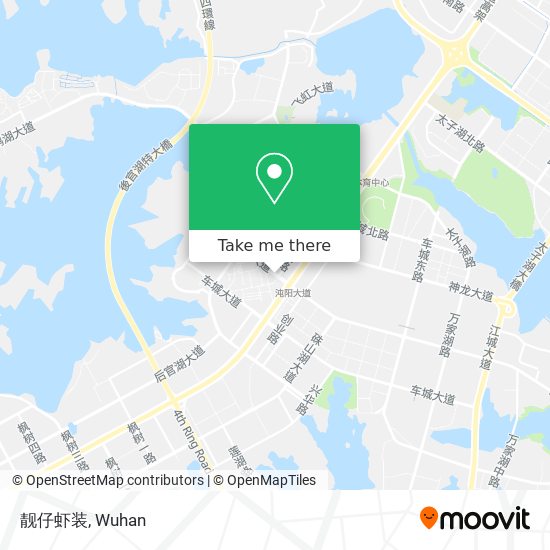 靓仔虾装 map