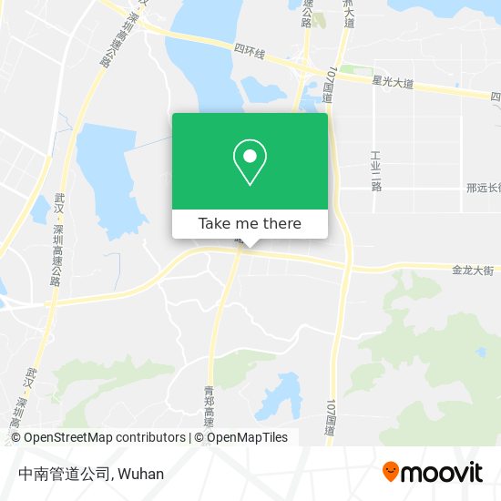 中南管道公司 map