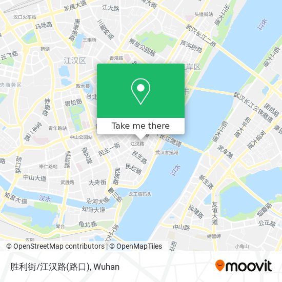 胜利街/江汉路(路口) map