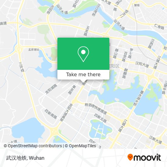 武汉地铁 map