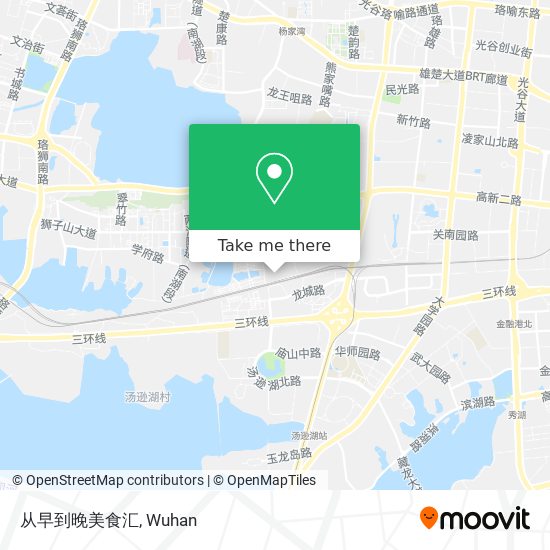 从早到晚美食汇 map