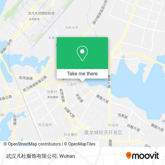 武汉凡杜服饰有限公司 map