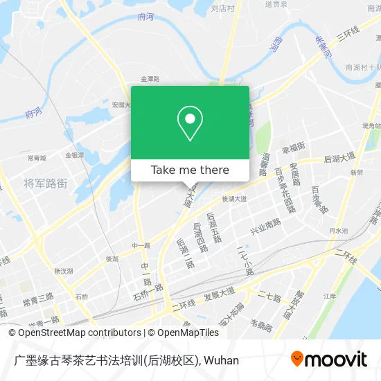 广墨缘古琴茶艺书法培训(后湖校区) map