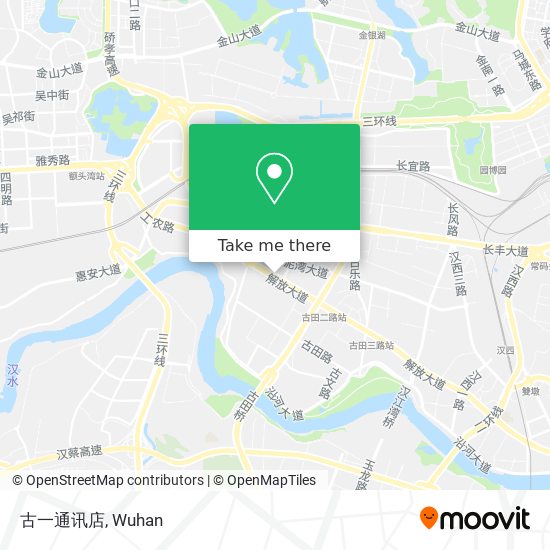 古一通讯店 map