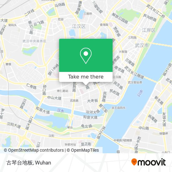 古琴台地板 map