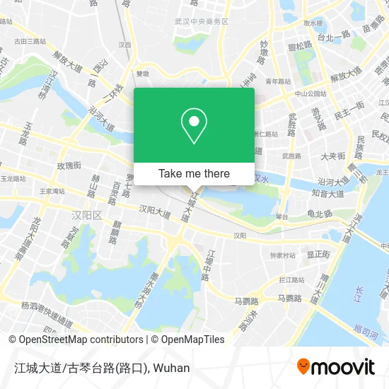 江城大道/古琴台路(路口) map