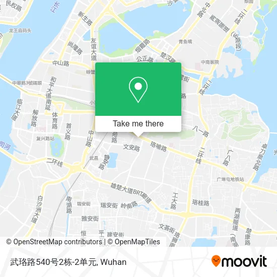 武珞路540号2栋-2单元 map
