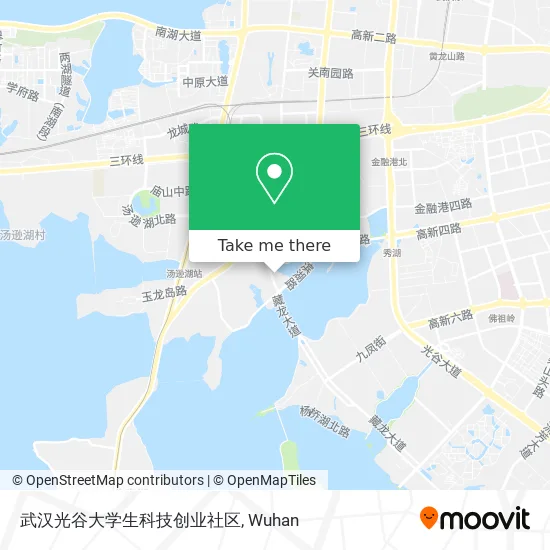 武汉光谷大学生科技创业社区 map
