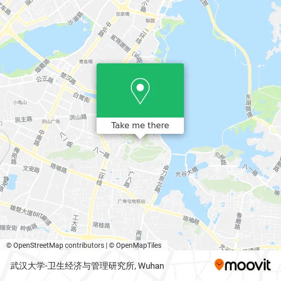 武汉大学-卫生经济与管理研究所 map