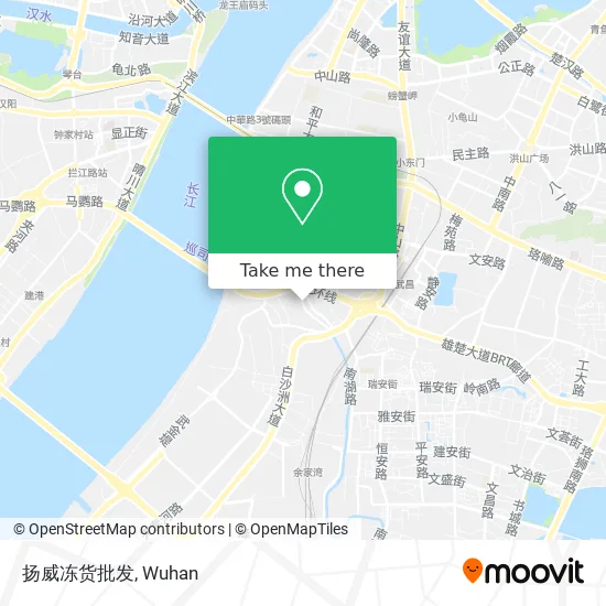 扬威冻货批发 map
