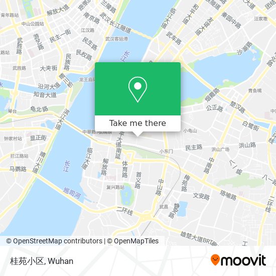 桂苑小区 map