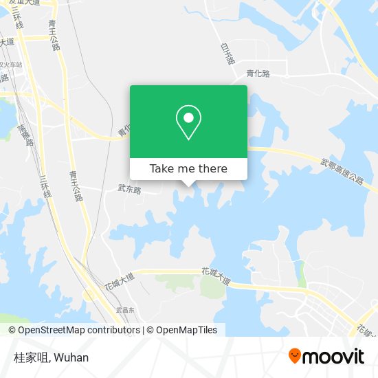 桂家咀 map