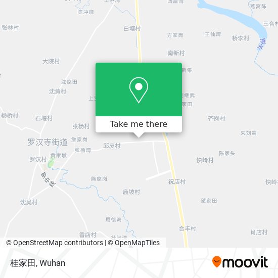 桂家田 map