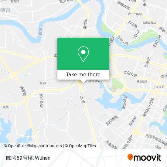 陈湾59号楼 map