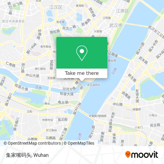 集家嘴码头 map