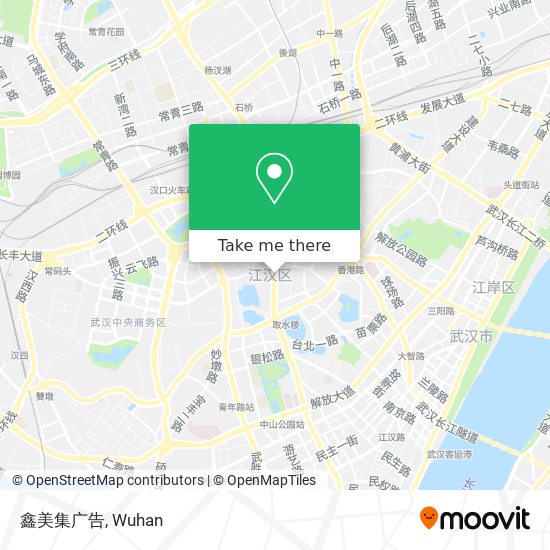 鑫美集广告 map