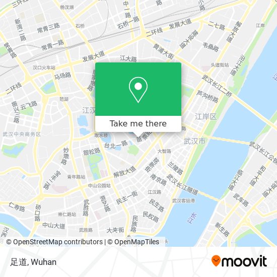 足道 map