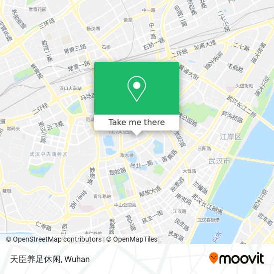 天臣养足休闲 map