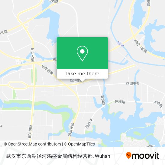 武汉市东西湖径河鸿盛金属结构经营部 map