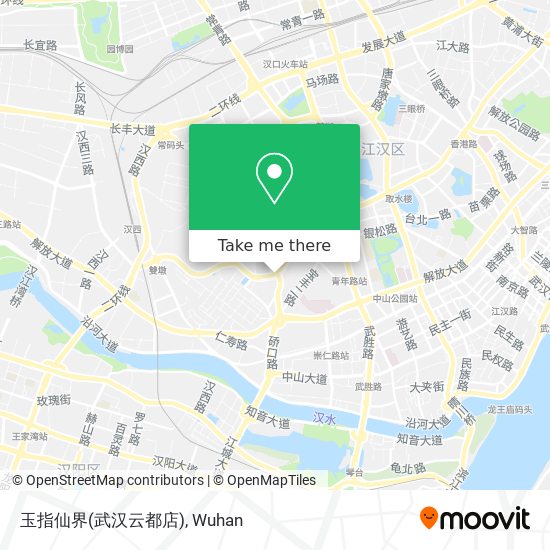 玉指仙界(武汉云都店) map