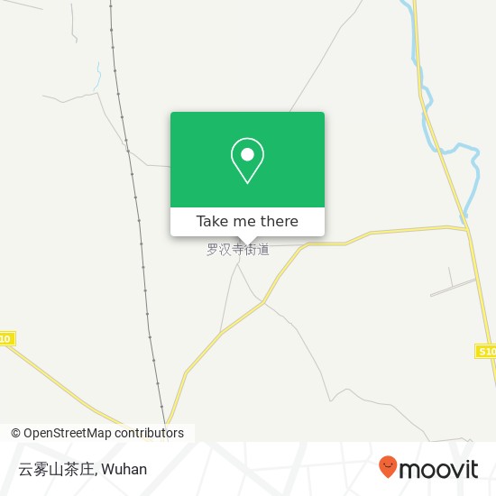云雾山茶庄 map