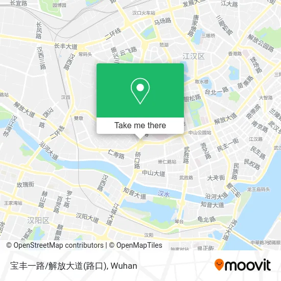 宝丰一路/解放大道(路口) map