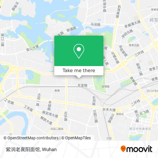 紫润老襄阳面馆 map