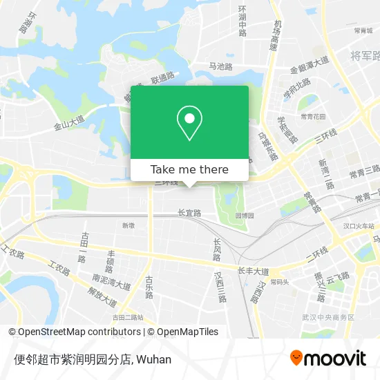 便邻超市紫润明园分店 map