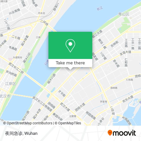 夜间急诊 map