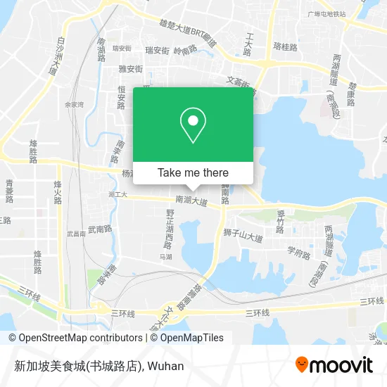 新加坡美食城(书城路店) map