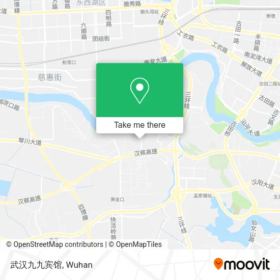 武汉九九宾馆 map