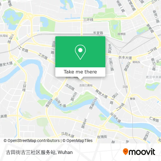 古田街古三社区服务站 map