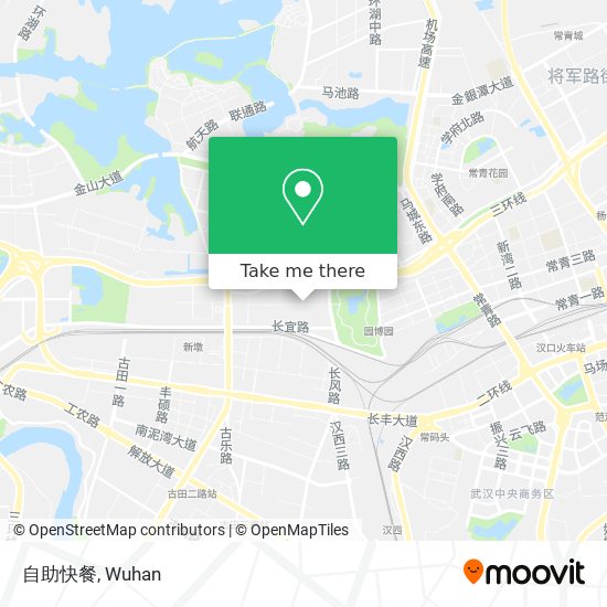自助快餐 map