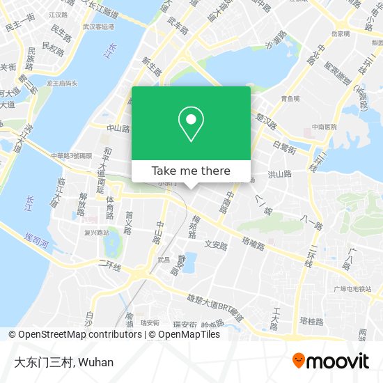 大东门三村 map