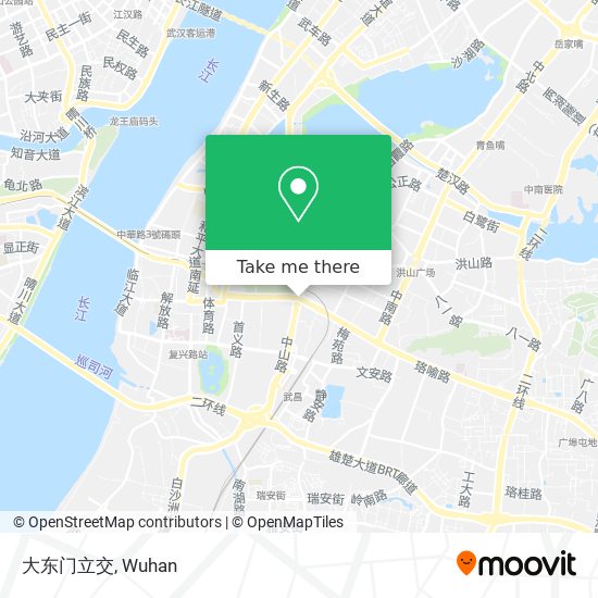 大东门立交 map