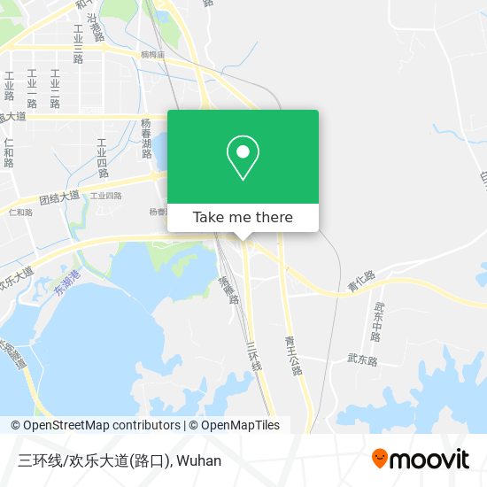 三环线/欢乐大道(路口) map
