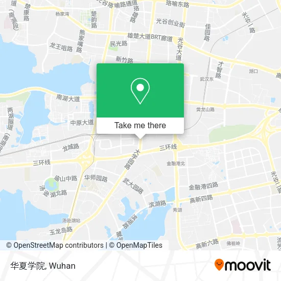 华夏学院 map