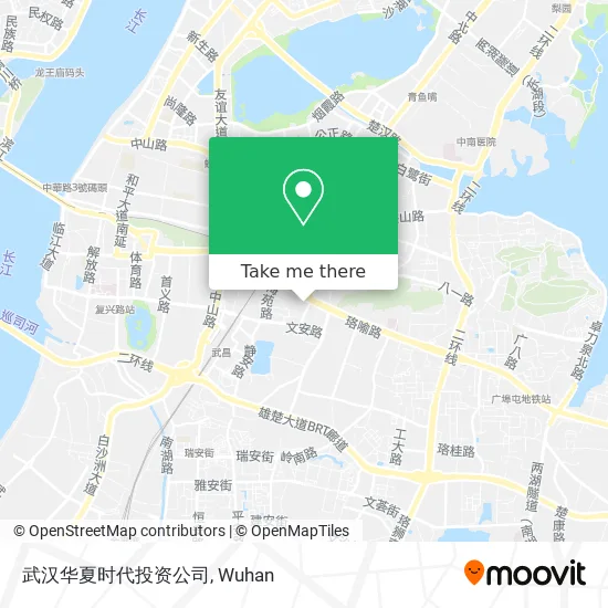 武汉华夏时代投资公司 map