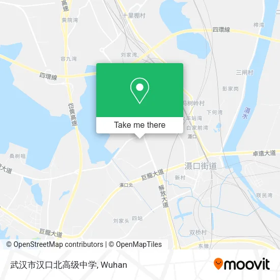 武汉市汉口北高级中学 map