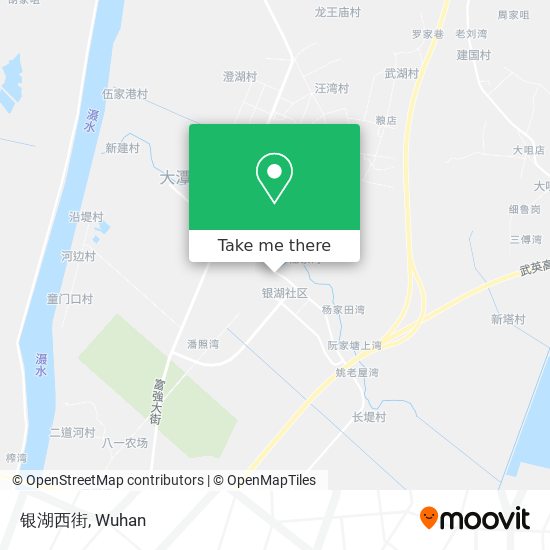 银湖西街 map