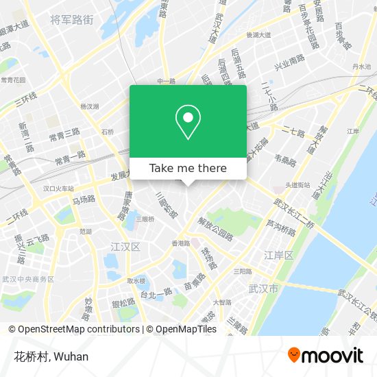 花桥村 map
