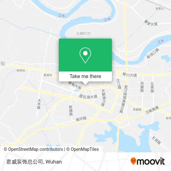 君威装饰总公司 map