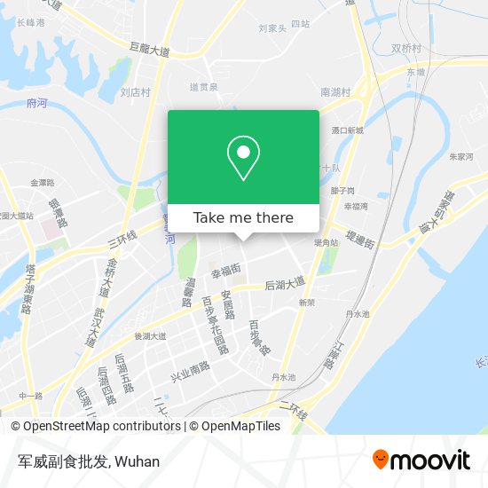 军威副食批发 map