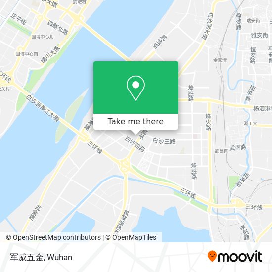军威五金 map