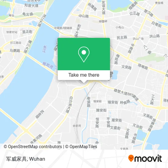 军威家具 map