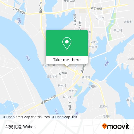 军安北路 map