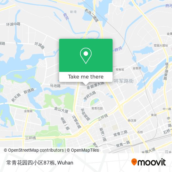 常青花园四小区87栋 map