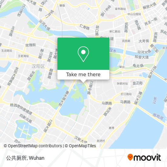 公共厕所 map
