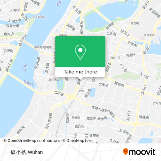 一碟小品 map